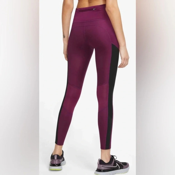 Nike AIR DRI-FIT 7/8 Workout Tight Leggings Sz S - Picture 3 of 12